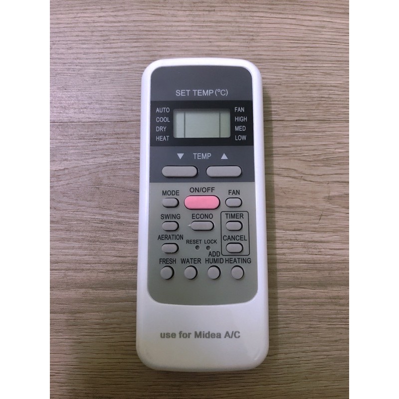 Remote máy lạnh Media