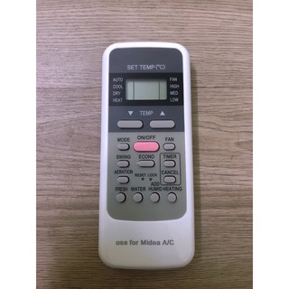 Remote máy lạnh Media