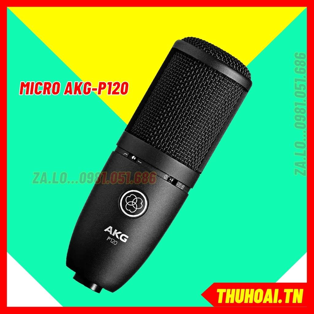 Mic thu âm, livestream AKG P120 hàng loại 1. Loại cao cấp dùng mix nhạc cực hay, âm thanh sống động, BH 1 năm