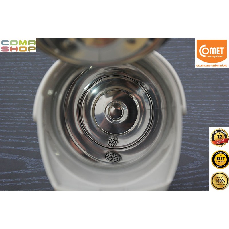 CM3217 - BÌNH THỦY ĐIỆN THÉP KHÔNG GỈ COMET 3.4L - BẢO HÀNH CHÍNH HÃNG 12 THÁNG