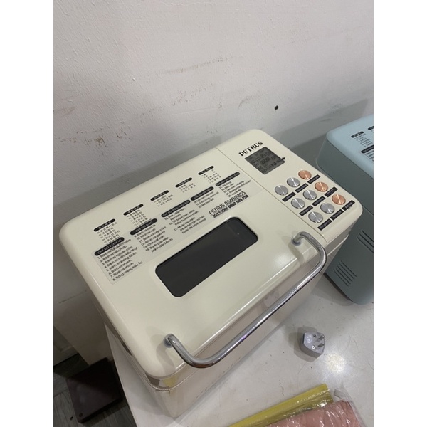Decal máy làm bánh mỳ petrus 8860 /9600 /9709