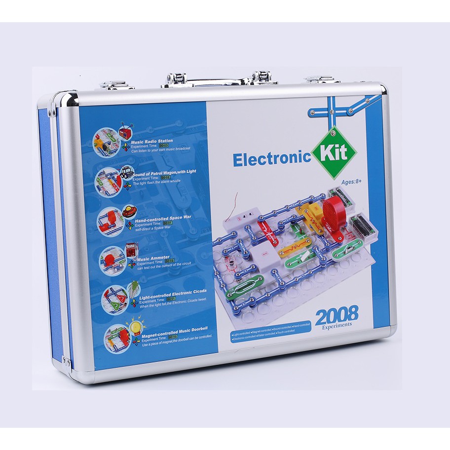 Bộ dụng cụ lắp ráp thí nghiệm mạch điện Electronic Kit dbolo 2008 dự án