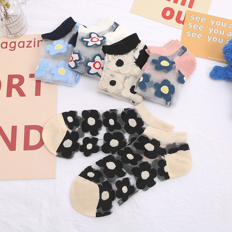 WAFNHA D152 Vớ Mỏng Trong Suốt Thoáng Khí Cho Nữ