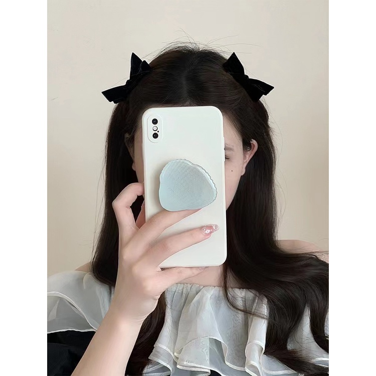 1 Chiếc Kẹp Tóc Nhung Đen Tiểu Thư | Cài Đầu Công Chúa