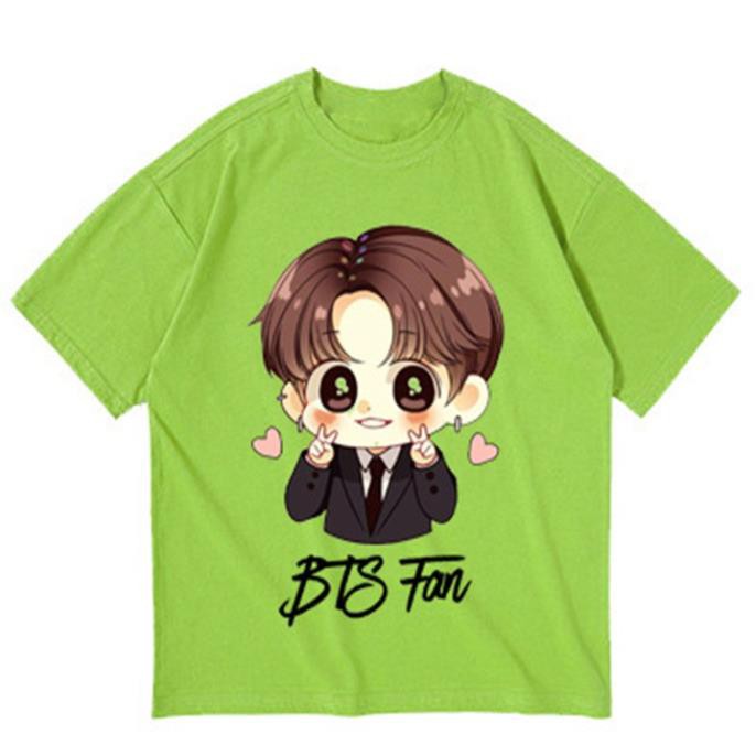 HOT- Áo thun bé gái form rộng in hình BTS FAN - ATBG19 - áo đẹp