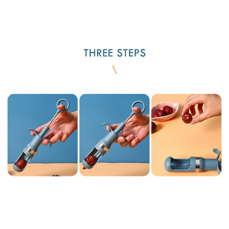 Dụng Cụ Lấy Lõi Cherry Đa Năng Sáng Tạo Cho Nhà Bếp