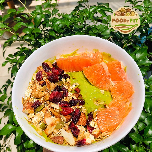 Ngũ cốc giảm cân Granola Food&amp;Fit - vị trà xanh Nhật Bản nguyên chẩt