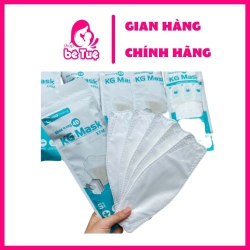 Khẩu trang KF94 4 Lớp - Kháng Khuẩn, Chống Bụi Mịn ( Gói 10c )