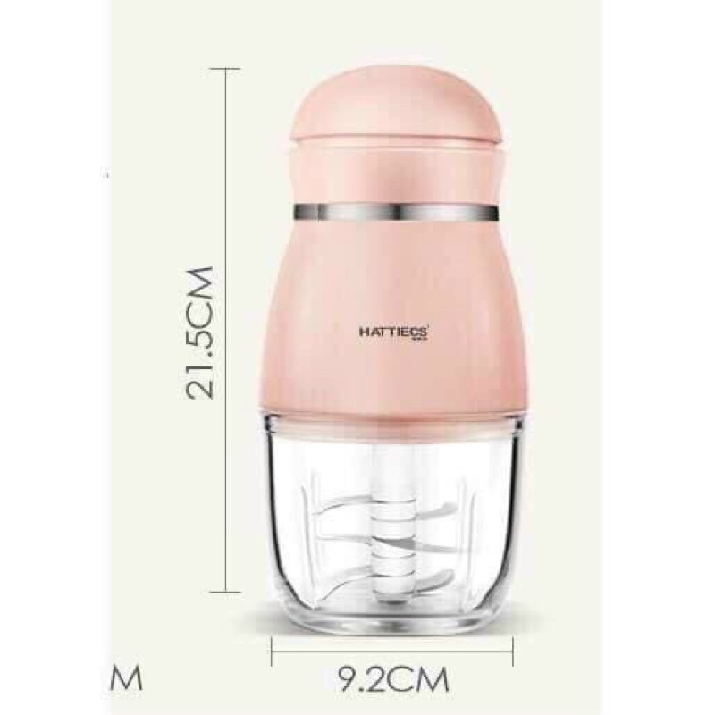 Máy xay đa năng, máy xay Hattiecs 6 lưỡi dao, máy xay đồ ăn dặm, xay thịt cho bé