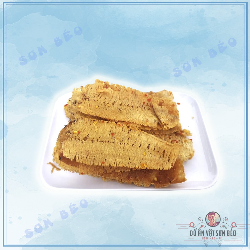 Mực cán tẩm vị Nha Trang 300g loại 1, đậm đà hương vị - ăn là mê | Ăn vặt Sơn Béo | BigBuy360 - bigbuy360.vn