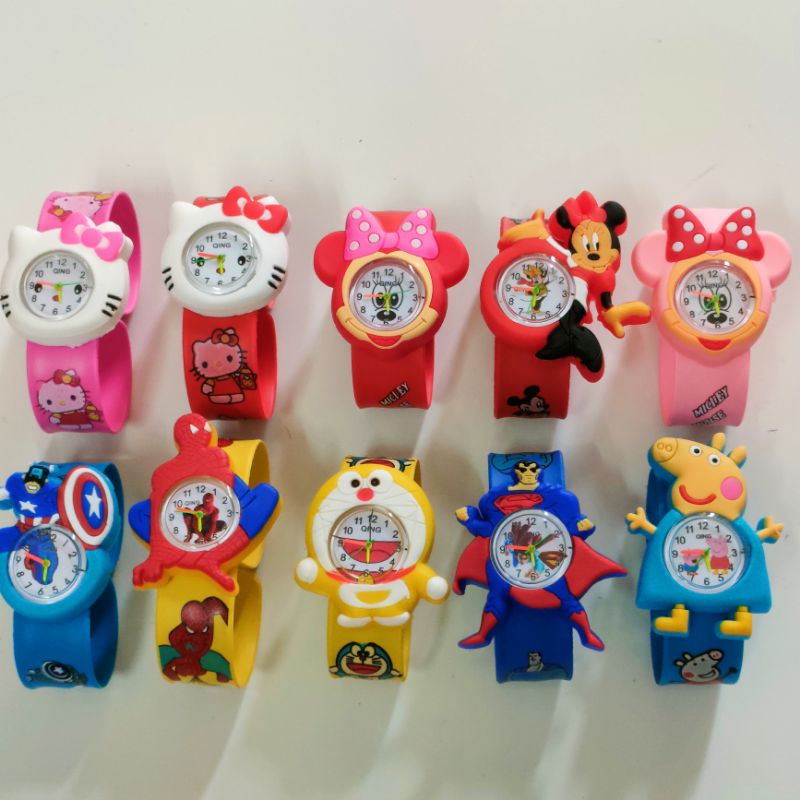Đồng hồ Hello Kitty, nhiều mẫu đồng hồ đập tay thời trang cho bé trai và bé gái