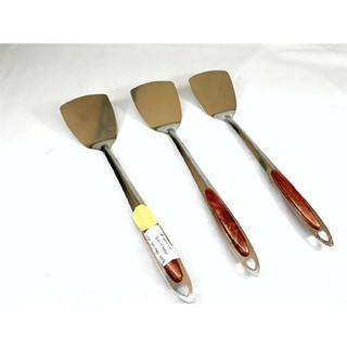 Xẻng rán nhỏ chiên đồ , xào vân đặc hàng inox đẹp