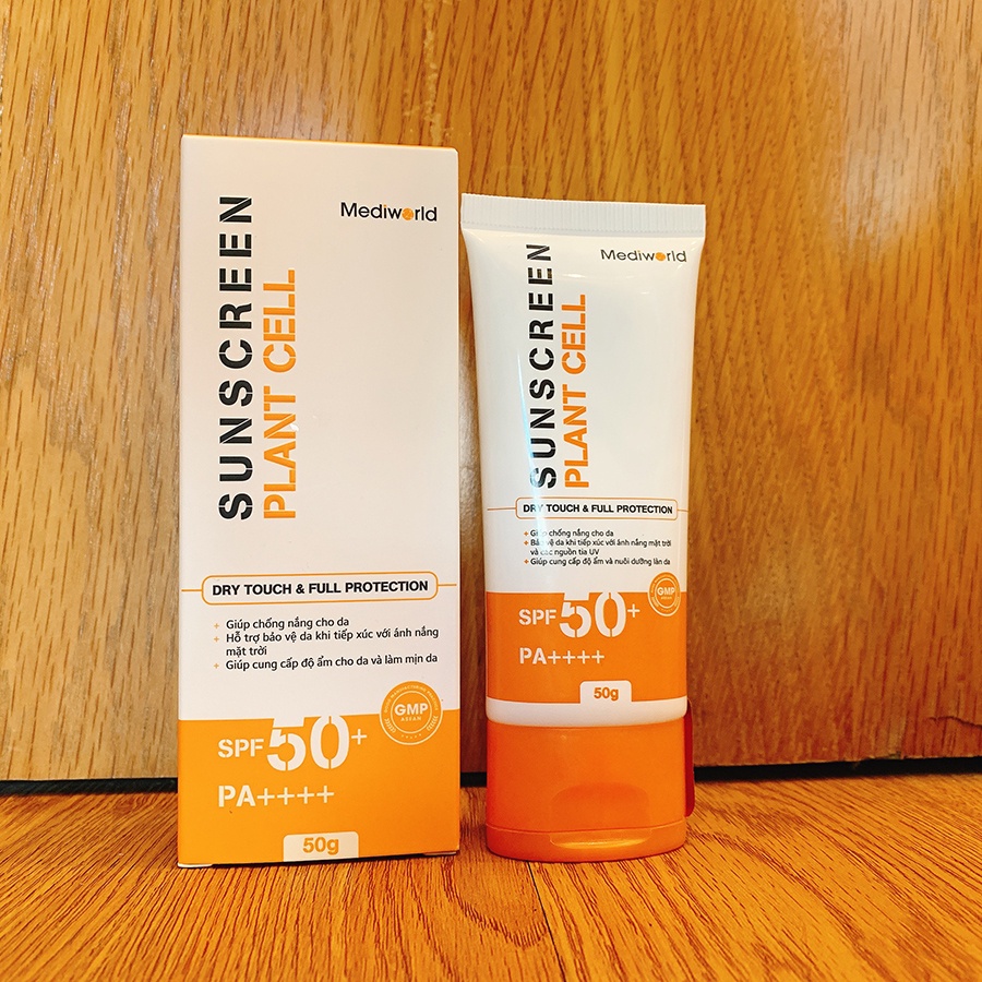 Kem chống nắng Mediworld Suns creen Plant Cell bảo vệ da và làm mịn da