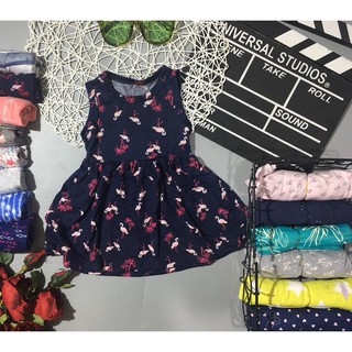 Combo 3 chiếc váy coton xinh xắn cho bé gái