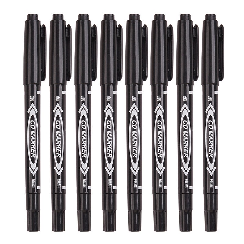 Bút lông dầu hai đầuMực Vĩnh Cửu Hai Đầu Chống Thấm Nước,bút CD