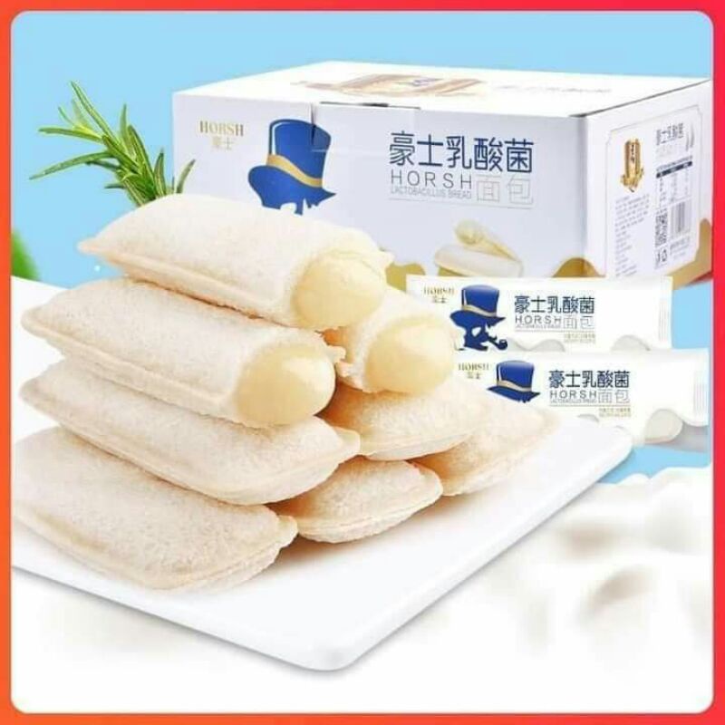 SỈ BÁNH SỮA CHUA ÔNG GIÀ HORSH ĐÀI LOAN VỊ TRUYỀN THỐNG DATE MỚI THÙNG 2KGk