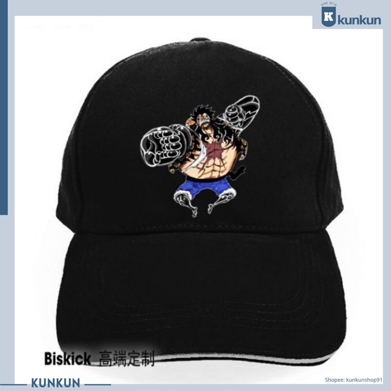 Mũ/ Nón lưỡi trai anime One Piece Luffy Mũ Rơm nam nữ unisex