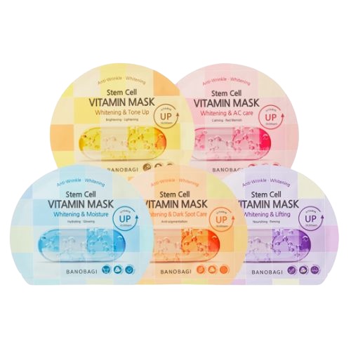 Mặt Nạ Banobagi Dưỡng Sáng Da, Mờ Thâm Nám Stem Cell Vitamin Mask 30g