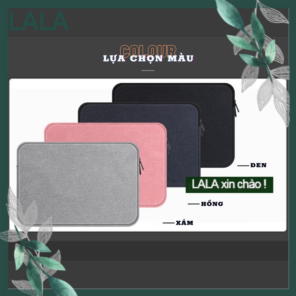 Túi Chống Sốc Đựng Laptop / Macbook / Untralbook - Chống Thấm Nước - Full size - Nhiều Màu - Vải Cao Cấp - Sang Trọng