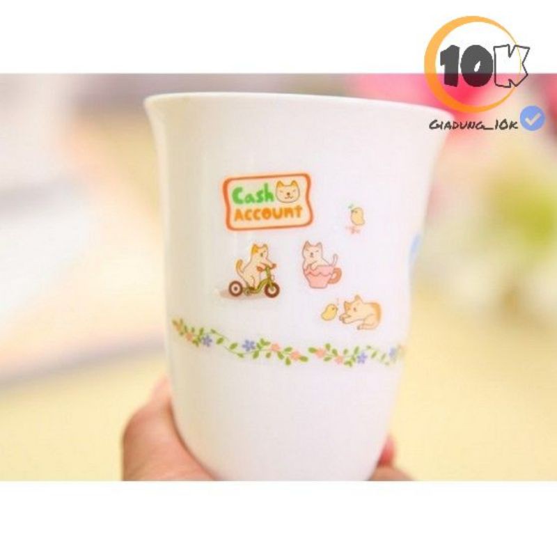 Bộ 6 vỉ sticker mèo trang trí đáng yêu (d16)