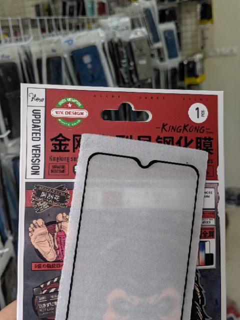 Kính cường lực Xiaomi Redmi Note 8 / Note 7 hiệu KingKong viền mỏng cao cấp
