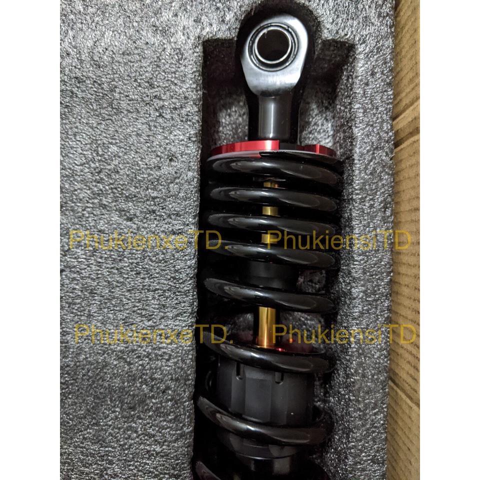 Phuộc sau Nitron RCB lắp Vario Mio ultimo Sh mode Vision mới Janus Scoopy Grande Luvias Lead mới....