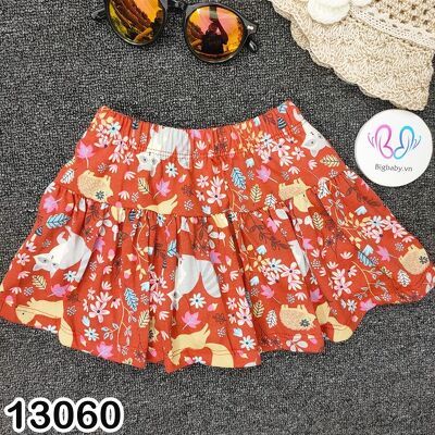 CHÂN VÁY KÈM CHIP NHIỀU MÀU HOẠ TIẾT SIÊU ĐÁNG YÊU CHO BÉ 7-30KG