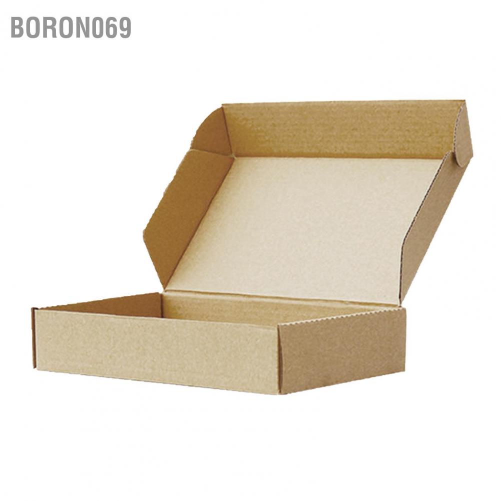 Boron069 Ultrahard Paper Box 3 Layers Reusable Recyclable Packaging Packing Pizza for Gift Art Craft