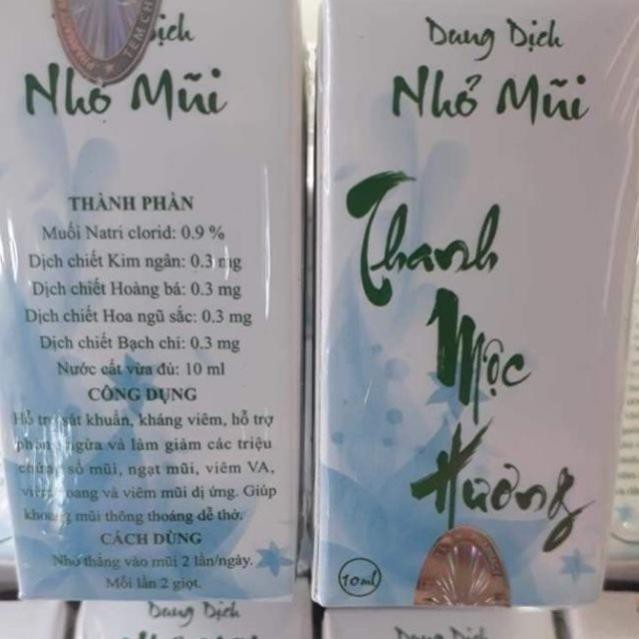 Nhỏ mũi viêm xoang TMH