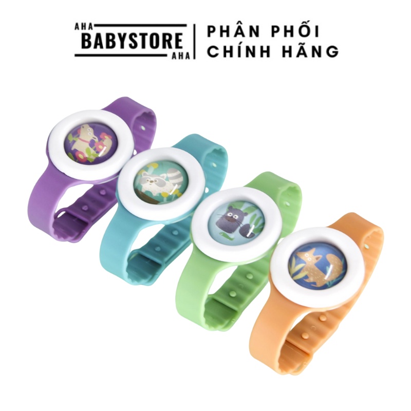 Đồng hồ chống muỗi cho bé Comfybaby hương tinh dầu tự nhiên