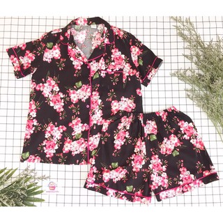ĐỒ BỘ NGỦ MẶC NHÀ KIỂU PYJAMA NGẮN