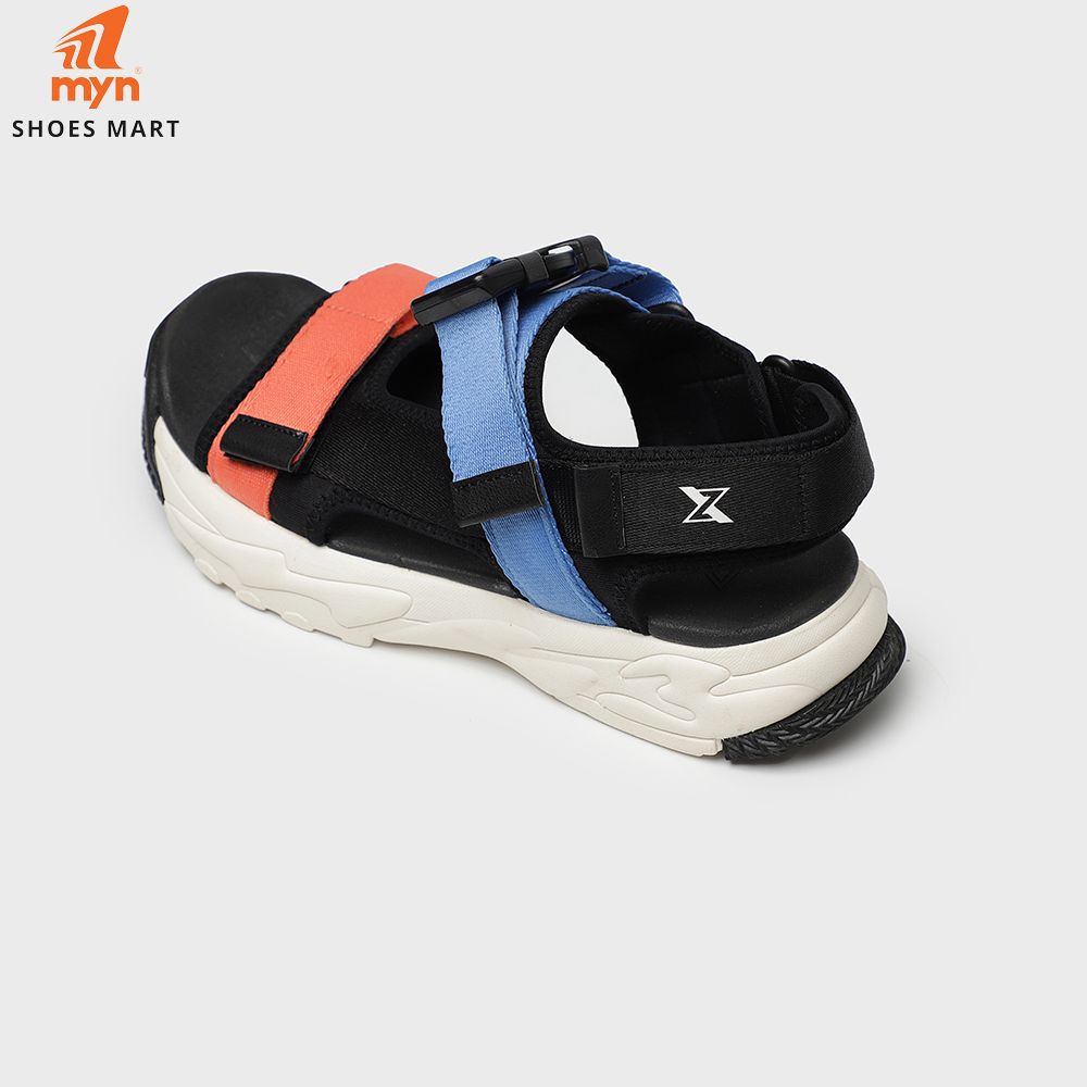 Giày Sandal Nữ ZX 2816 - ORANGE BLUE - Đế Chunky 3.5cm