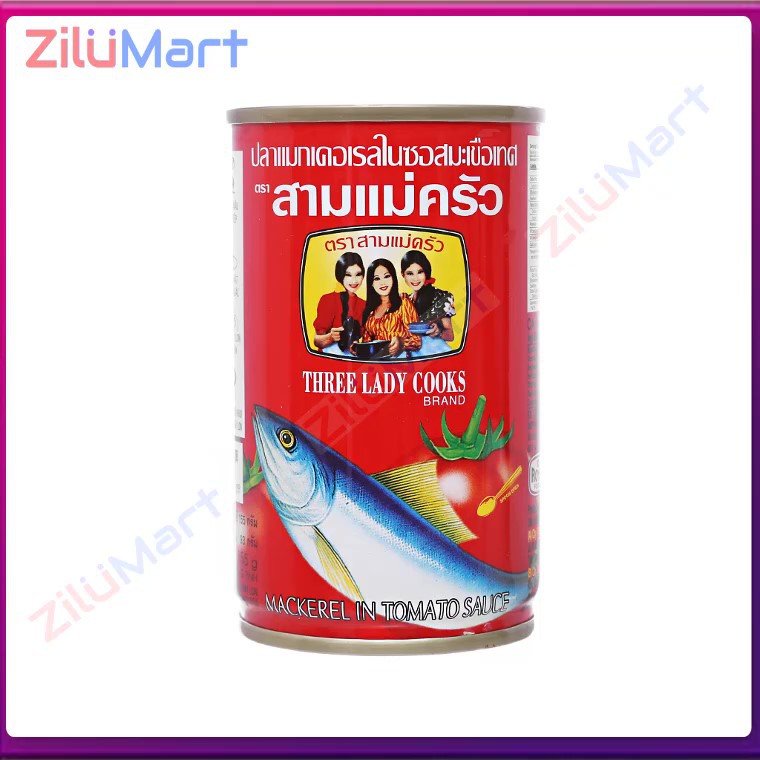 Cá hộp 3 cô gái Thái Lan sốt cà hộp x 155g | BigBuy360 - bigbuy360.vn