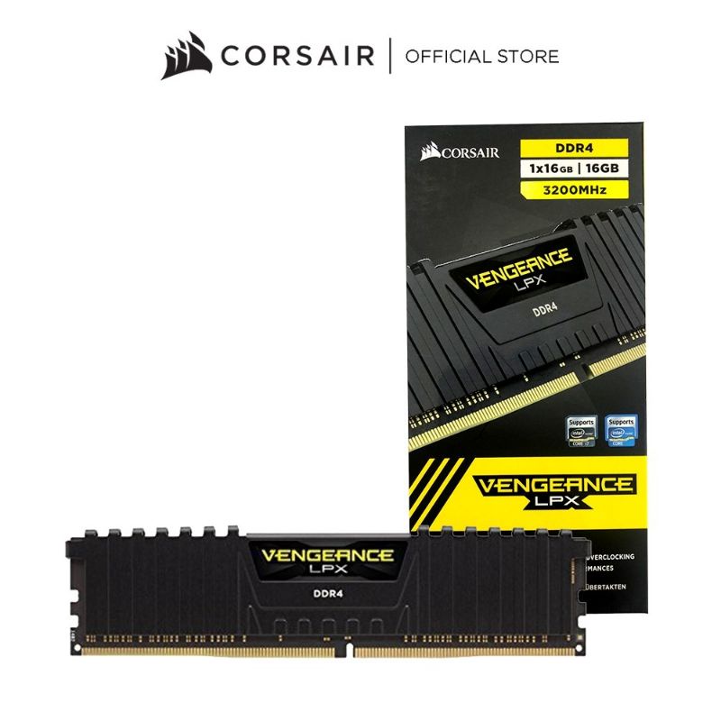 Ram Ddr4 Corsair Vengeance Lpx 16gb x1 3200 mhz