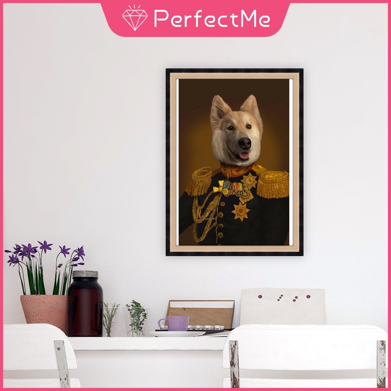 Bộ tranh đính đá 5D tự làm hình thú cưng 40×30cm