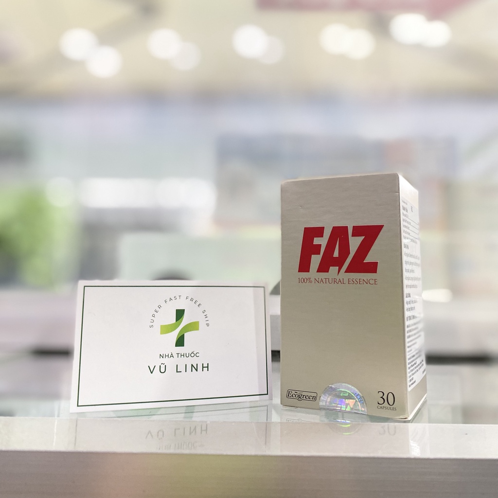 Viên uống Faz - Kiểm soát mỡ máu – Hộp 30 viên