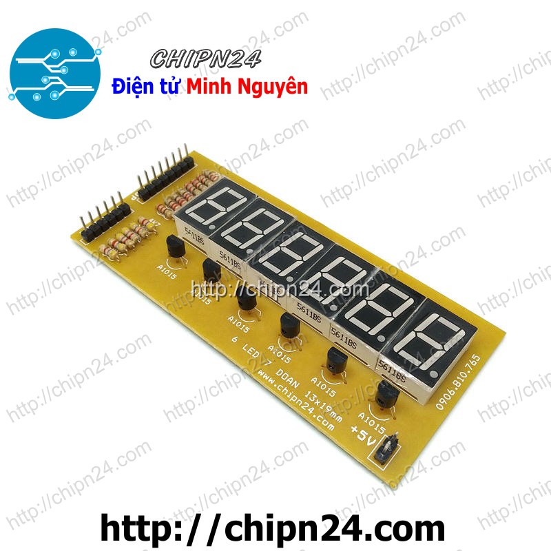 [1 CÁI] (D96) Module 6 Led 7 đoạn 13x19mm (0.56 inch)