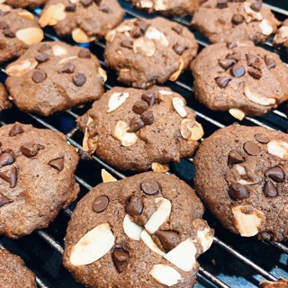 Cookies chocolate chips Keto ăn kiêng giảm cân làm từ yến mạch