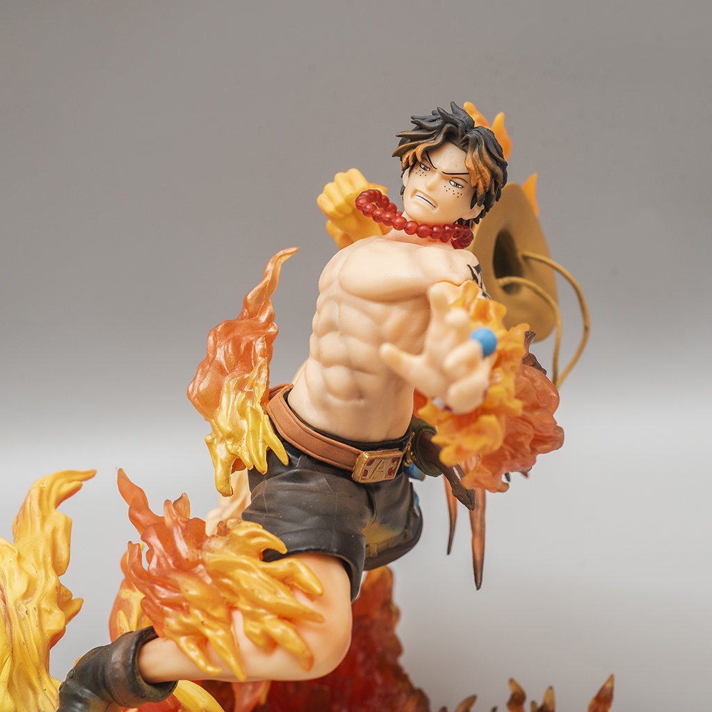 Mô hình One Piece Ace Hỏa Quyền, mô hình nhân vật Portgas D.Ace tung nắm đấm lửa Haki Shop