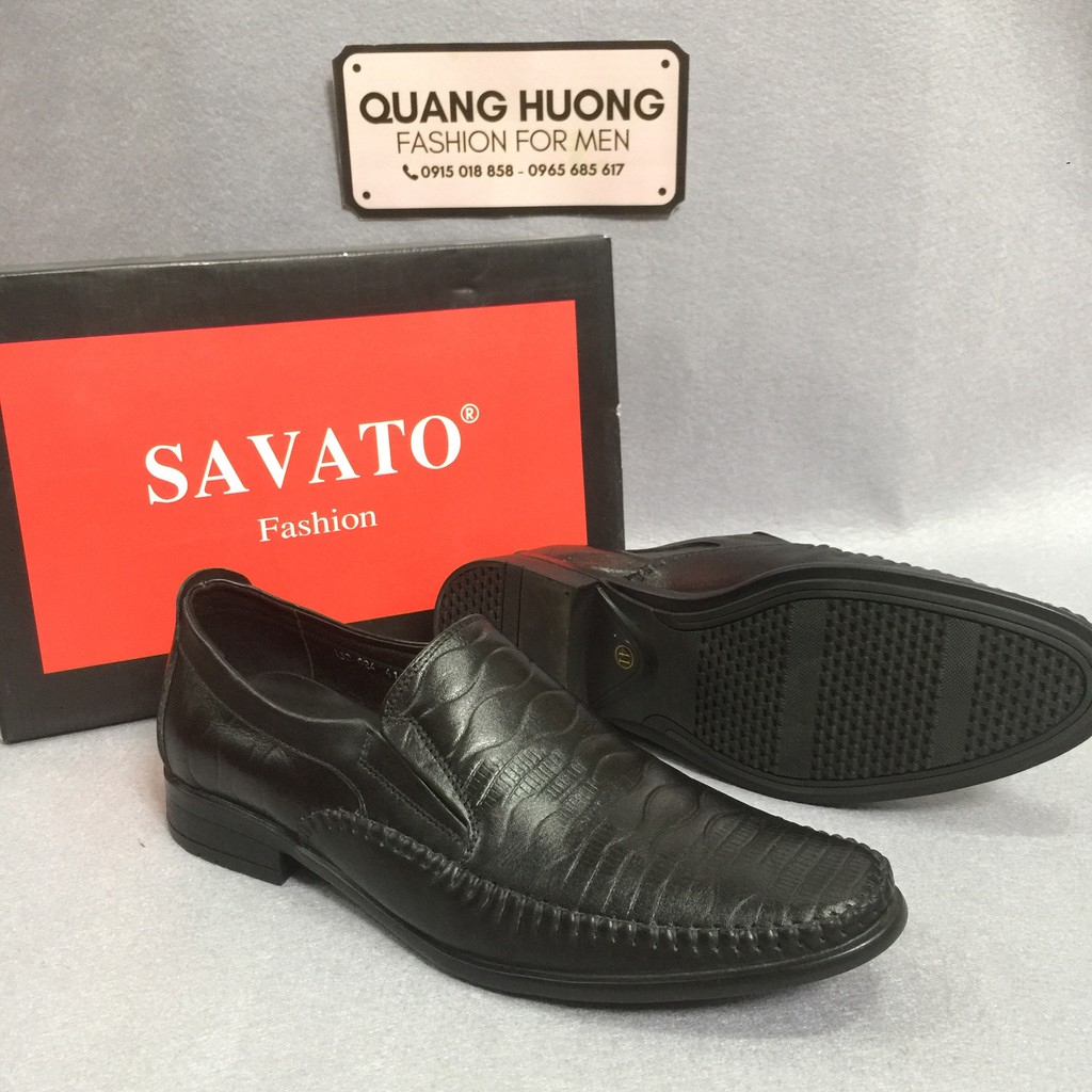 GIày lười da nam SAVATO FASHION đẳng cấp quý ông