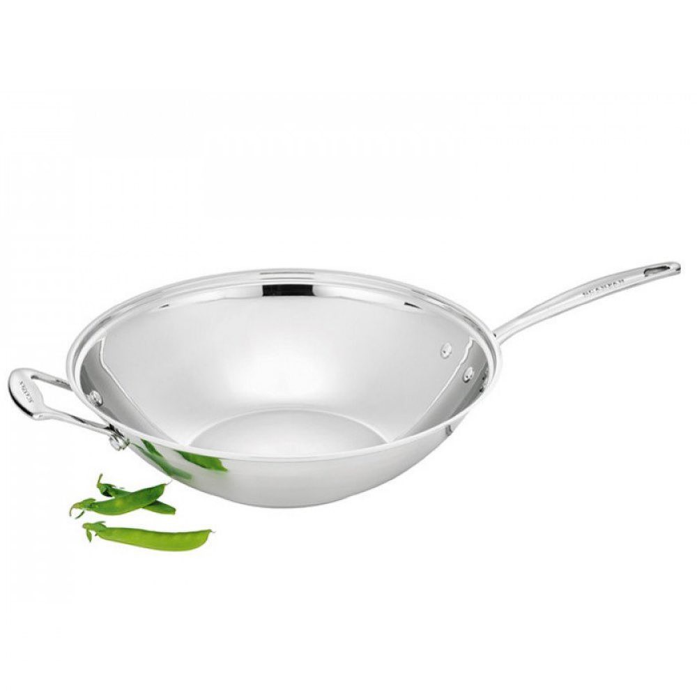 Chảo inox sâu lòng Scanpan Impact 32cm 71303200 có nắp