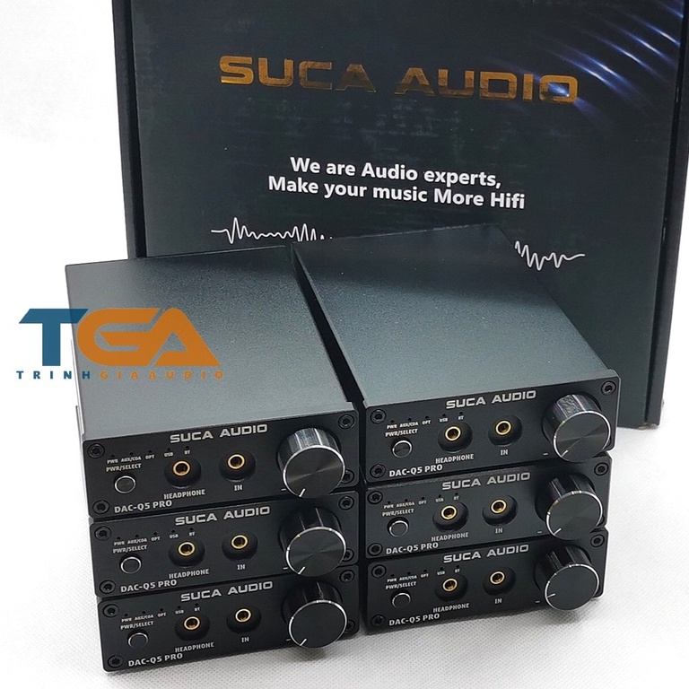 Bộ giải Mã âm Thanh DAC SUCA Q5 Pro V2 Bluetooth 5.0 - DAC Q5 PRO