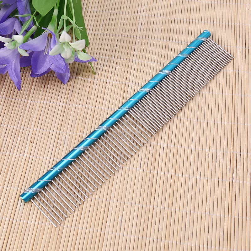 Lược Chải Lông Thú Cưng Đầu Tròn Bằng Thép Không Gỉ