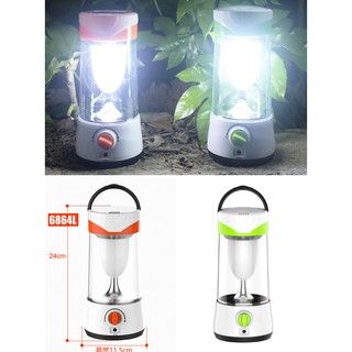 (CHỐNG NƯỚC) ĐÈN MĂNG XÔNG CẮM TRẠI NGOÀI TRỜI, Đèn tích điện LED siêu sáng KN-6864L