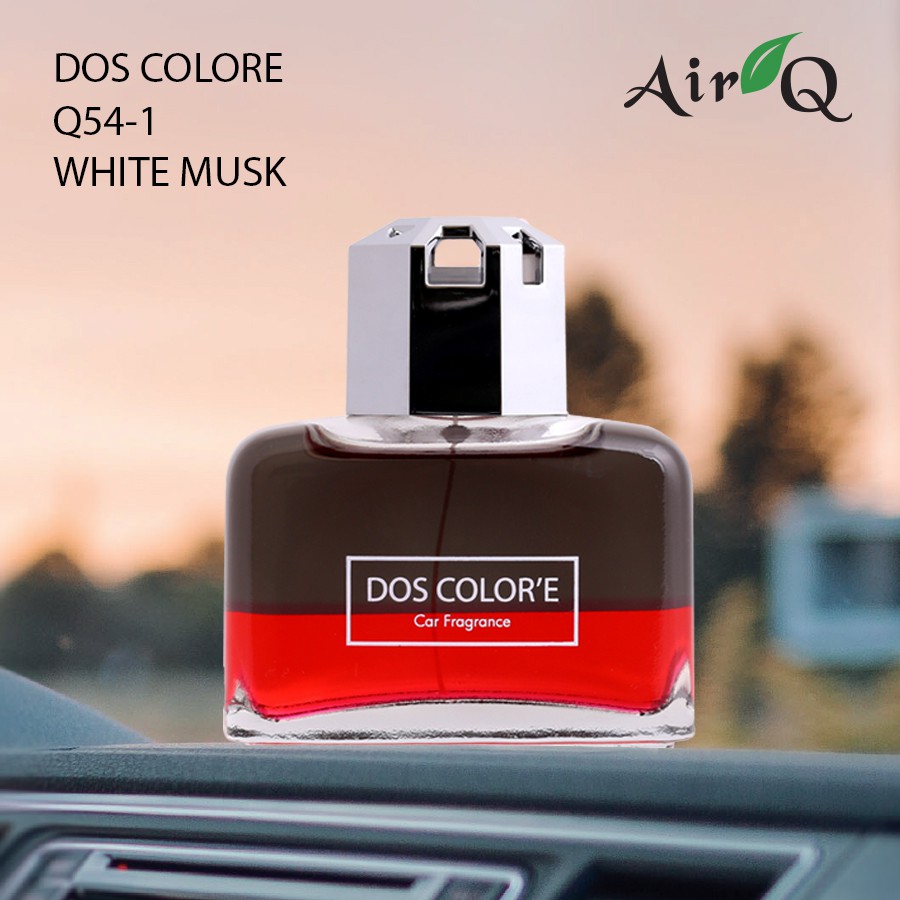 [Mã BMBAU50 giảm 10% đơn 99k] Nước Hoa Ô Tô AIRQ Dos Colore Q541 White Musk 95ml Nhập Khẩu Chính Hãng