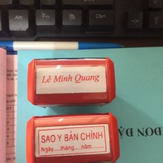 Dấu tên 1 dòng