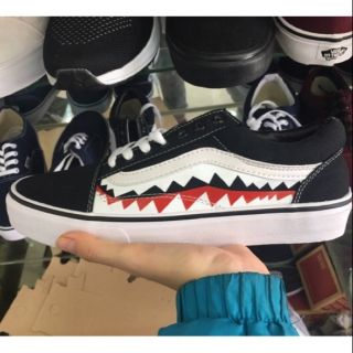 Full box -  hình thật giày cá mập răng cưa