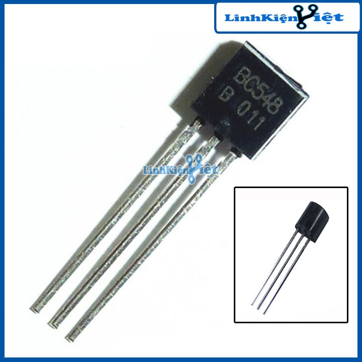 Gói 20 Con Transistor BC548 TO-92 NPN 0,1A-30V