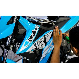 Tem trùm SATRIA,RAIDER King drag