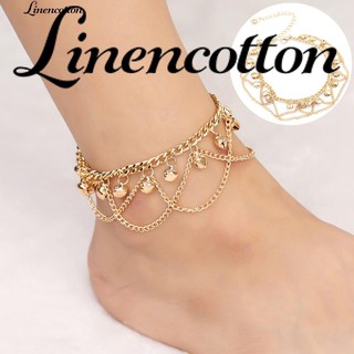 Lắc chân trang trí chuông nhỏ xinh xắn thích hợp cho khi đi bãi biển